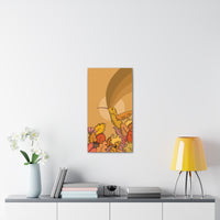Four Birds (Hummingbird) Canvas