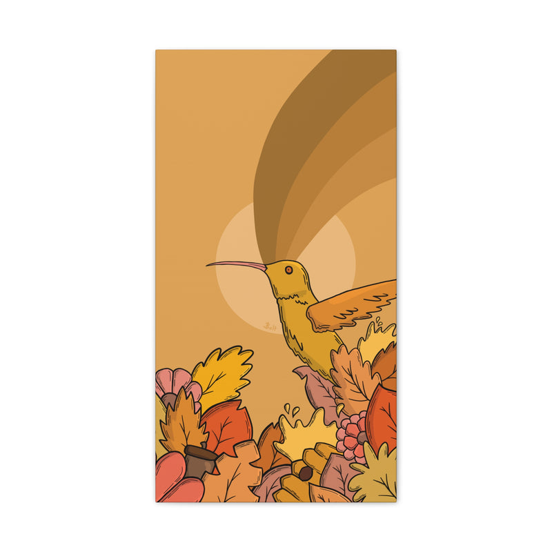 Four Birds (Hummingbird) Canvas