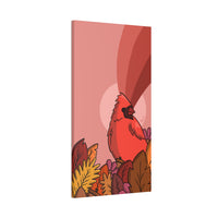 Four Birds (Cardinal) Canvas