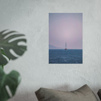 Boat at Sea Print