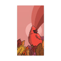 Four Birds (Cardinal) Canvas